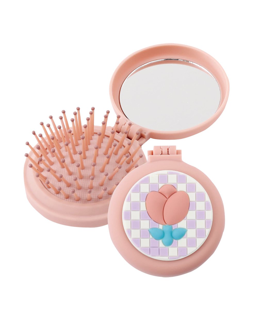 NEW＊ コンパクトヘアブラシ 300円（税込330円） 身だしなみをサッと