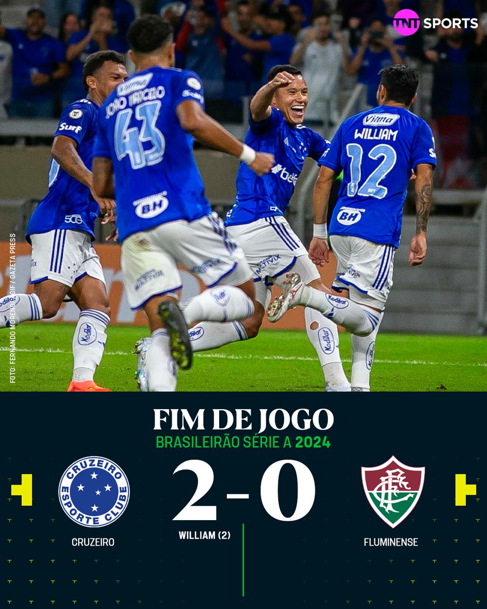 DEU RAPOSA NO MINEIRÃO!!! 🦊🦊 O Cruzeiro deixou o Fluminense na VICE-LANTERNA do #Brasileirão2024
