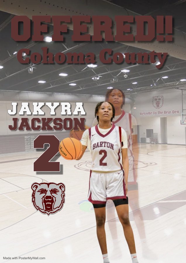 Barton Lady Bears Basketball (@bartonladybears) on Twitter photo A pair of offers for two Barton Lady Bears! We are proud of these two ultra talented ladies!! <a href="/RKoerdt/">Ryan Koerdt</a> <a href="/ETTaylor79/">Erick Taylor</a> <a href="/JaidynKoerdt/">Jaidyn Koerdt</a> <a href="/lilhoopa_jayray/">Damya Wilson</a> <a href="/Jakyraj25/">Jakyra Jackson</a> <a href="/AYSABasketball/">AmericanYouthSportsAssociation (AYSA)</a> <a href="/ShanaeGovan/">Shanae Govan Williams</a> <a href="/PGHArkansas/">Prep Girls Hoops Arkansas</a> <a href="/ASTSprts/">Arkansas Small Town Sports</a> <a href="/SBLiveARK/">Arkansas High School On SI</a> <a href="/ARPrepSports/">Arkansas Prep Sports</a> A pair of offers for two Barton Lady Bears! We are proud of these two ultra talented ladies!! <a href="/RKoerdt/">Ryan Koerdt</a> <a href="/ETTaylor79/">Erick Taylor</a> <a href="/JaidynKoerdt/">Jaidyn Koerdt</a> <a href="/lilhoopa_jayray/">Damya Wilson</a> <a href="/Jakyraj25/">Jakyra Jackson</a> <a href="/AYSABasketball/">AmericanYouthSportsAssociation (AYSA)</a> <a href="/ShanaeGovan/">Shanae Govan Williams</a> <a href="/PGHArkansas/">Prep Girls Hoops Arkansas</a> <a href="/ASTSprts/">Arkansas Small Town Sports</a> <a href="/SBLiveARK/">Arkansas High School On SI</a> <a href="/ARPrepSports/">Arkansas Prep Sports</a>