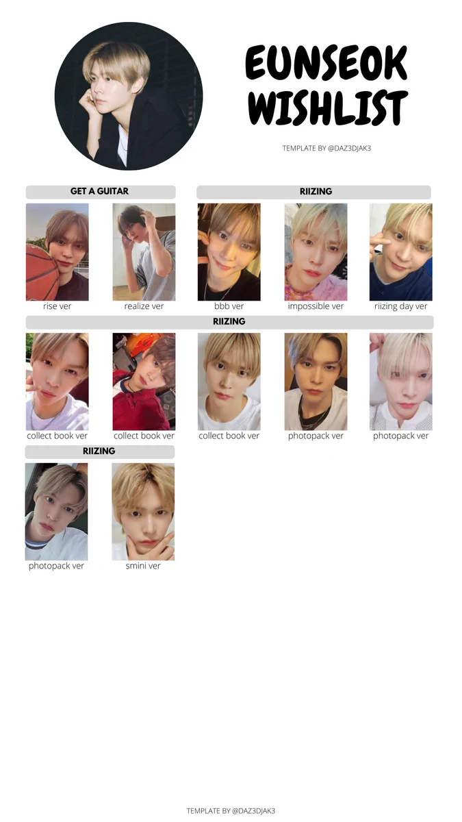 オタクページ kpop templates! on X: 