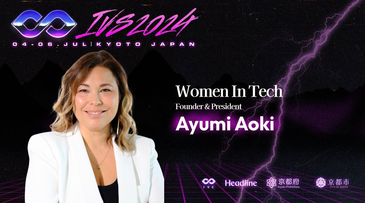 IVS2025【公式】| 7月2-4日 京都開催 (@ivs_official) on Twitter photo 🌟Join us for the inspiring "BeyondCeilings" film campaign by <a href="/WomenInTechOrg/">Women in Tech® Global</a> and UN Women, followed by a keynote from <a href="/AyumiMooreAoki/">Ayumi Moore Aoki</a>🌟
As a social entrepreneur and visionary leader, Ayumi is committed to driving positive and sustainable change through technology. She is the 🌟Join us for the inspiring "BeyondCeilings" film campaign by <a href="/WomenInTechOrg/">Women in Tech® Global</a> and UN Women, followed by a keynote from <a href="/AyumiMooreAoki/">Ayumi Moore Aoki</a>🌟
As a social entrepreneur and visionary leader, Ayumi is committed to driving positive and sustainable change through technology. She is the