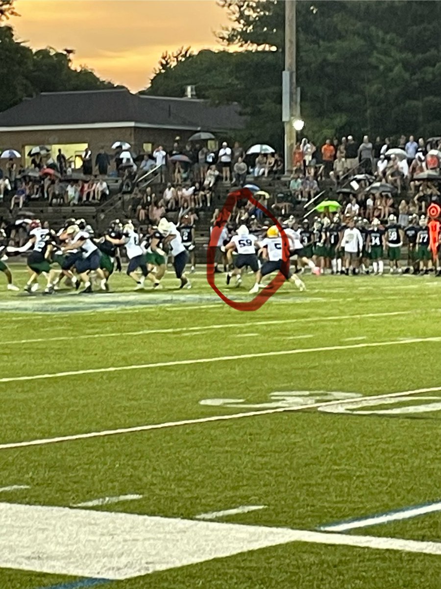 Coach_DeMar's tweet photo. It was an honor to watch three NM seniors play their last high school football game as part of the District 3 Senior All Star Team. Great Work @C12Burson @MathewPiper59 and @caden_kehoe #WeAreNM https://t.co/yc88FPfIQe