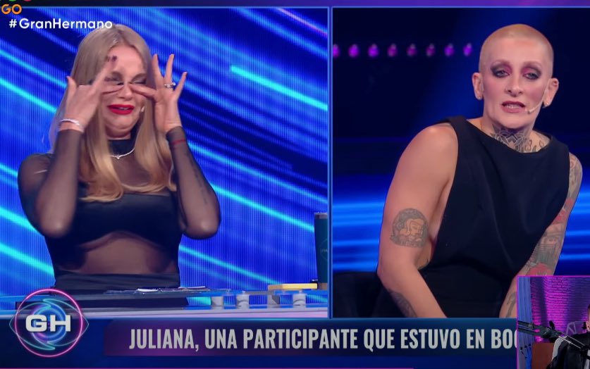 Faacuveron's tweet photo. Eliana Guercio es la vergüenza del país #granhermano https://t.co/bukVJ12h0g
