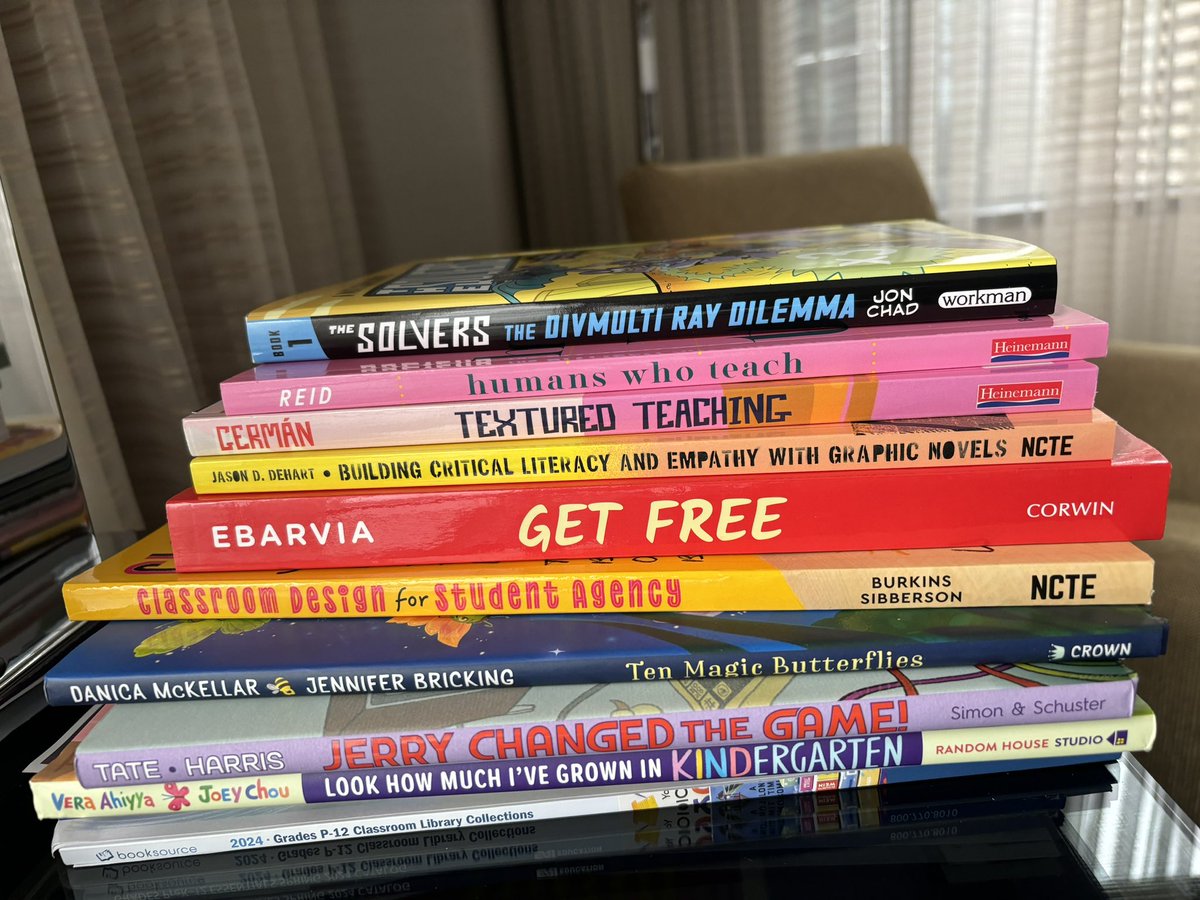 nakiasharae's tweet image. Late post as I settle and reflect on these past few days of learning…so great to share these spaces with others who love what they do and want to make our spaces better for kids! Thank you NCTE and NCTM for an amazing conference! #LitMath2024 #ILoveBooks