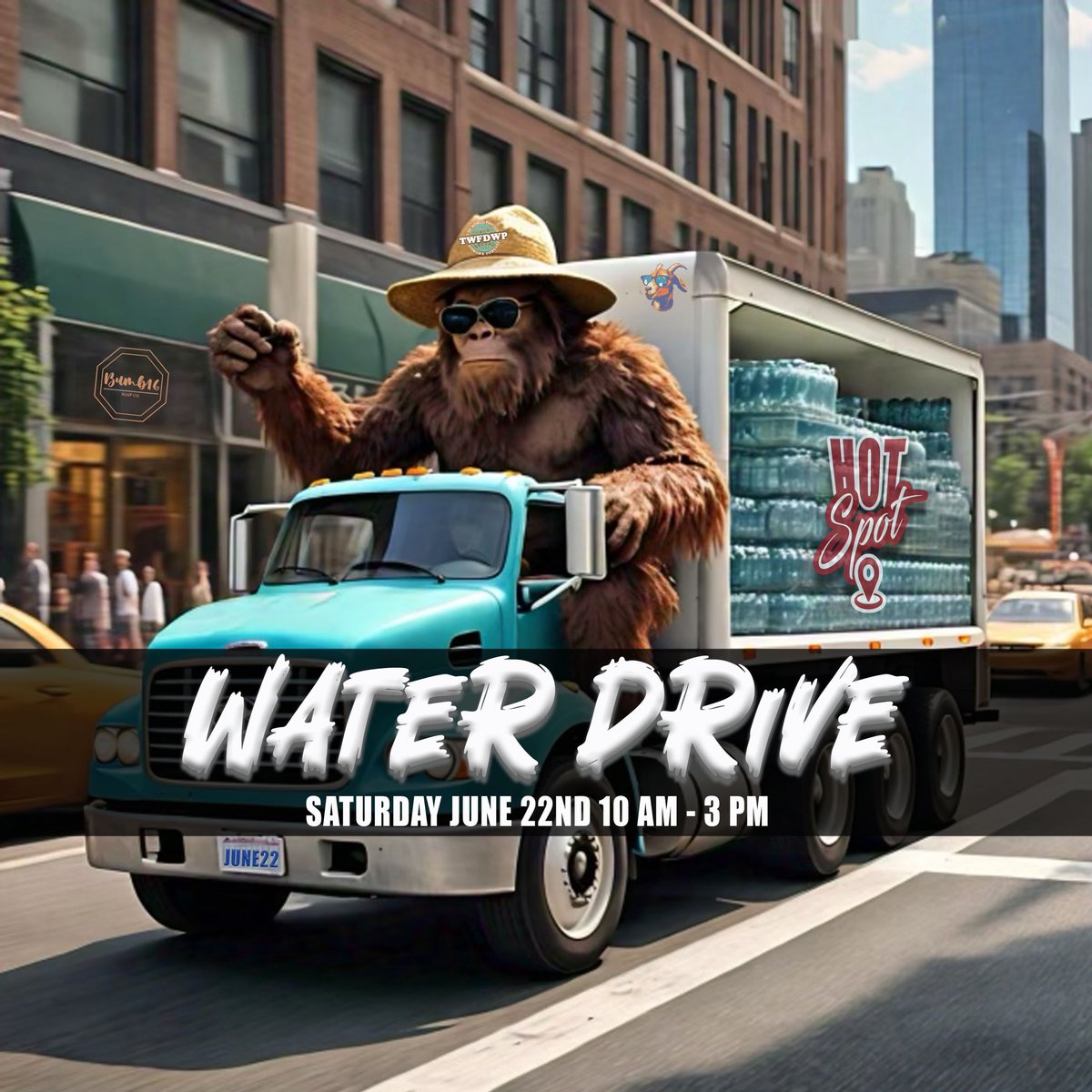 Scientifixxx's tweet photo. Saturday June 22nd we will be driving from Tower to Downtown passing out waters to everyone in need. Starting at @BebeOsFresno then off to @thethriftdemon then ending at @FullCircleBrews https://t.co/fEzcbz2gTp
