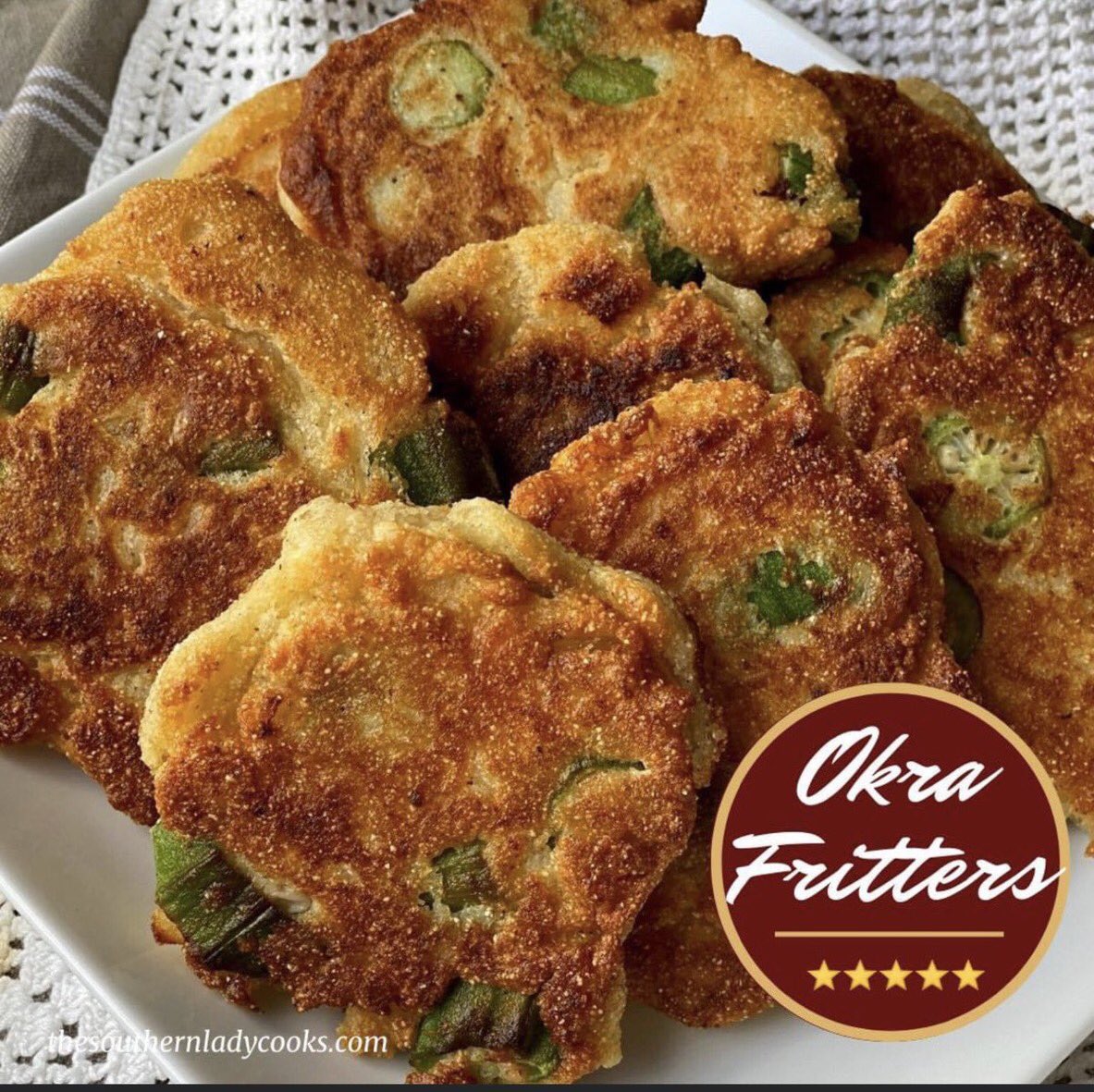 SouthLadyCooks's tweet image. RECIPE ➡ thesouthernladycooks.com/okra-fritters-…
Comment from website on these okra fritters:
"I love okra and I am so glad I found this recipe. I have made them 3 times in the last month." - Whitney ⭐⭐⭐⭐⭐
#okra #fritters