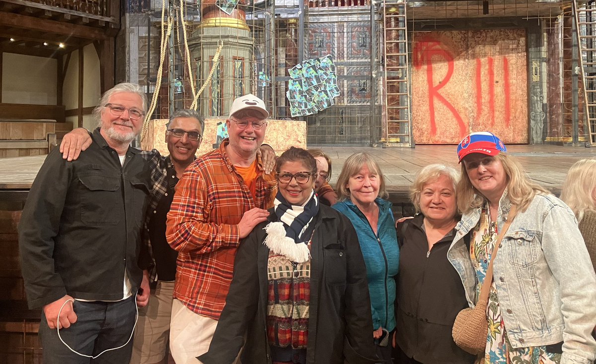 hmhb2016's tweet image. Wow!! @The_Globe what an amazing production of Richard III tonight. Superb acting and production. Our group were totally captivated. Thx so much. #richardthethird #shakespeare