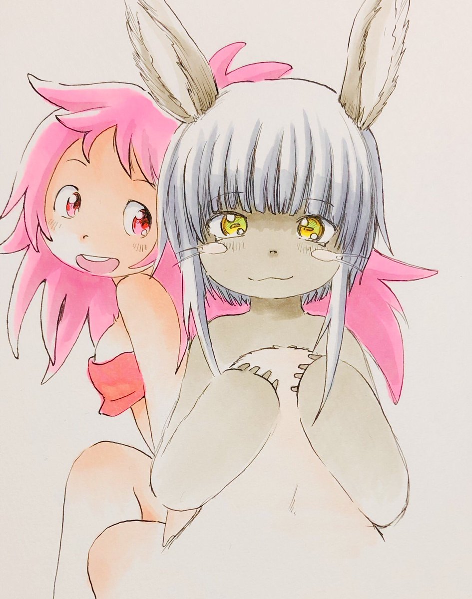 ナナチ(メイドインアビス) 「今答えが見つかるなら全部失くしてもいい #好きなアニメソングの歌詞を抜き出せ 」|まるも☆『きゃぴ』Kindle版発売中！のイラスト