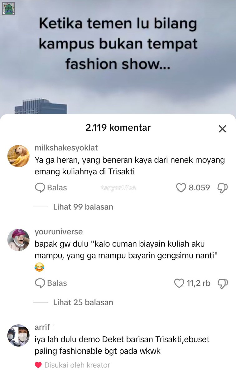 tanyarlfes's tweet image. 💚 kalo kuliah harus pake baju baru terus ya?🥺 kaya malu ga si ke kampus pake baju nya itu itu mulu