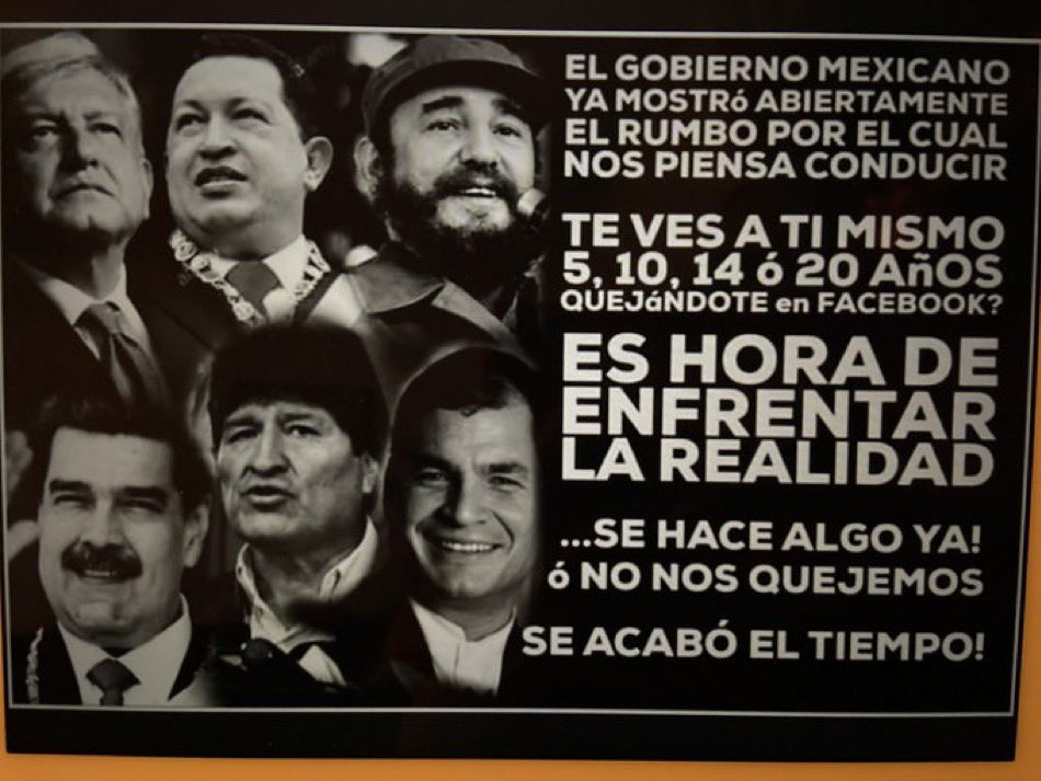 EuropeMex's tweet image. #Mexique #Mexico
🔴GOLPE DE ESTADO de Morena…en proceso❗️DICTADURA Comunista❗️

🇲🇽#Mexicanos tengan Dignidad ..No sean cobardes❗️
🕊️LA LIBERTAD NO SE IMPLORA…SE CONQUISTA ❗️❗️❗️ 
 
🔴🔴🔴Es su Deber ..ANULAR la ILEGAL #EleccionesMéxico2024❗️
La responsable…@Presidencia_INE 🔥…