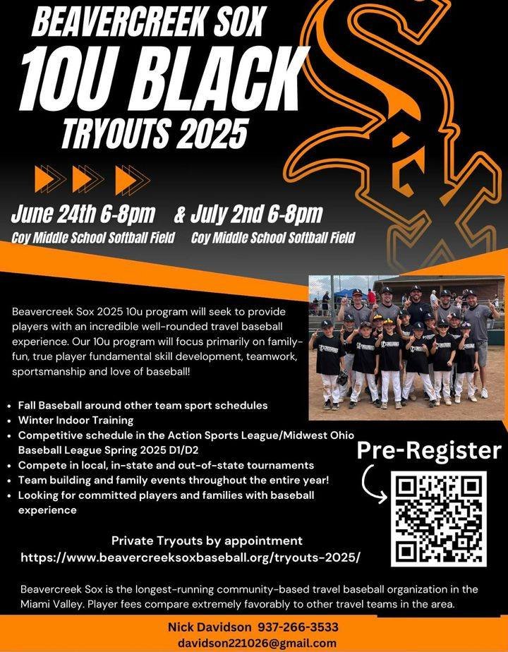 Beavercreek Sox (@beavercreek_sox) on Twitter photo 