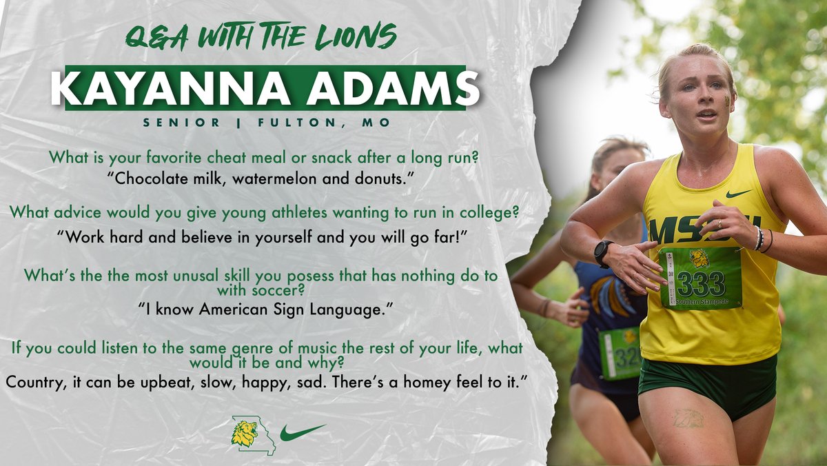 Q&amp;A with the Lions | Kayanna Adams • Distance