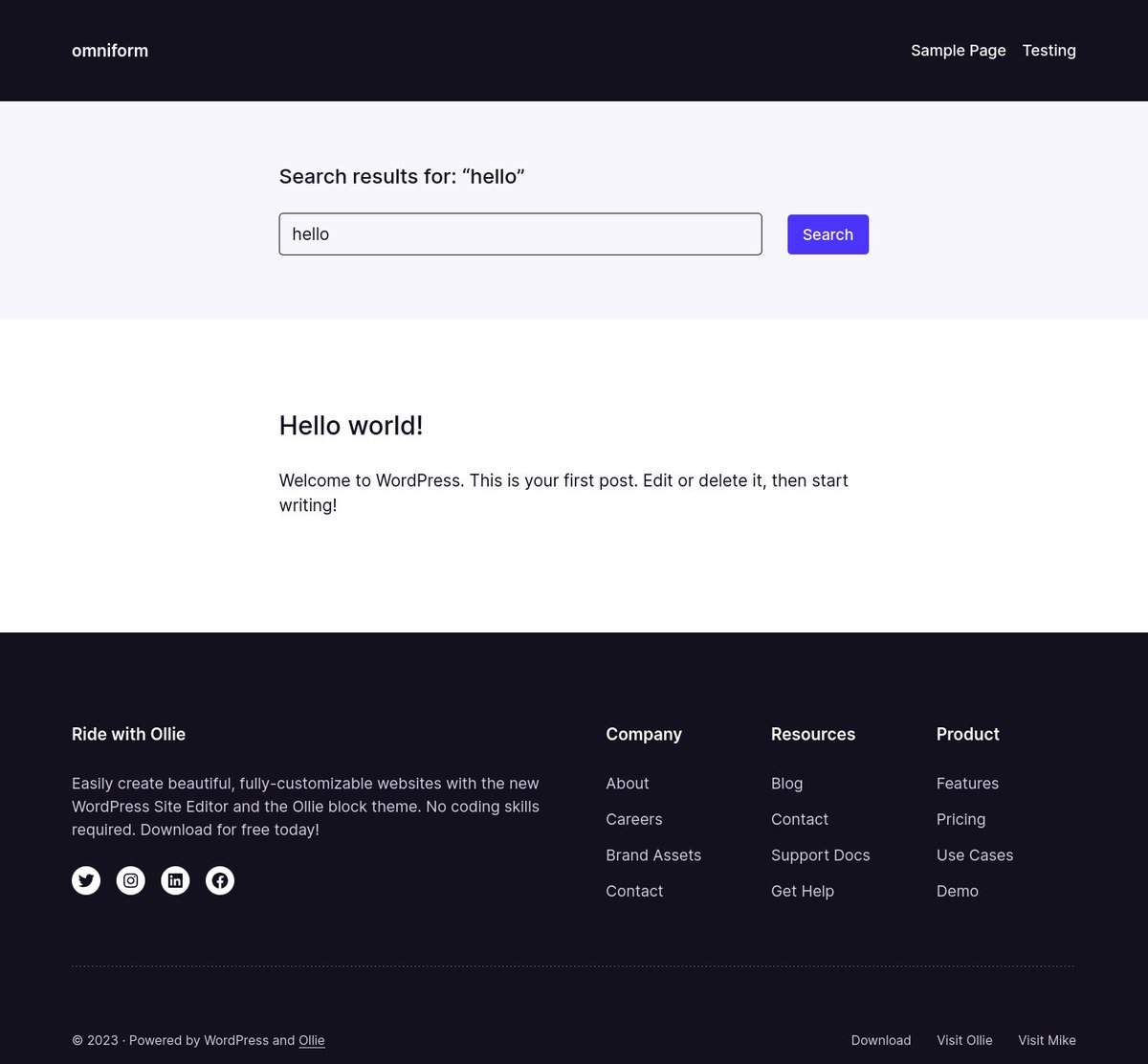 jrtashjian's tweet image. Loving how OmniForm.io looks with Olliewp.com! Default form styles are perfect without any tweaks. #WordPress #BlockEditor

Here&apos;s a before and after, as well as one with minor tweaks.