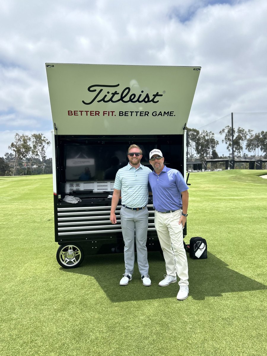 ryanszyd's tweet photo. I had an incredible fitting session at Titleist Performance Institute! @MyTPI The NEW @Titleist GT Driver and Fairway are game-changers. Ready to have more fun with my GT4! 🏌️‍♂️ #Titleist #Golf #TeamTitleist #FittingExperience #TPI #GT https://t.co/TKE3vtkaH4