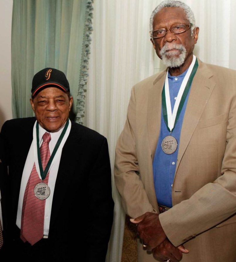 RealBillRussell's tweet image. Sad to learn of the passing of Bills great friend, Willie Mays. My deepest condolences to his family & friends. Bill said he was the best player to ever play @MLB. It is difficult to continue to lose such Iconic human beings. #RIP24 💔