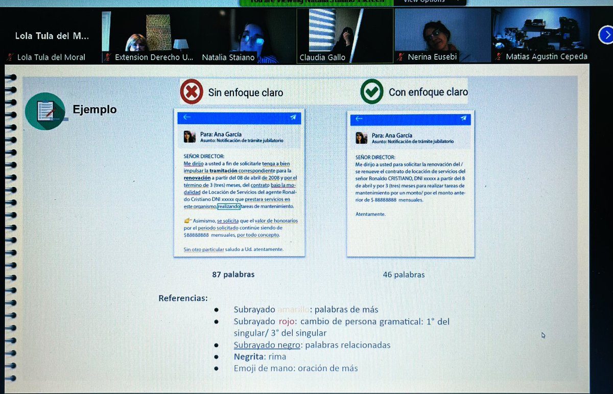 Observatorio de Lenguaje Claro UBA - Derecho tweet media