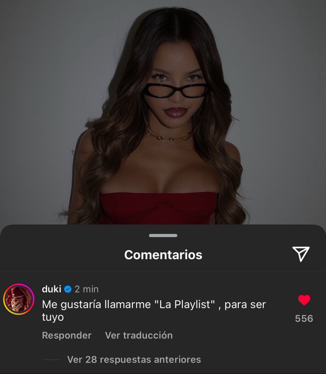 abro hilo de comentarios de duki en los post de emilia en ig 🧵♡