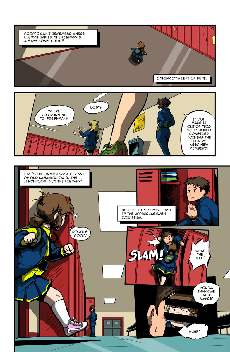 With our kickstarter campaign closing soon I thought i’d post more pics from volume 1 to show what our finished comics are like!
kck.st/4bR00uI
SUPPORT COMICS AND HUMAN ART BY BACKING THIS KICKSTARTER SORRY FOR THE ALL CAPS BUT I AM PASSIONATE ABOUT COMICS