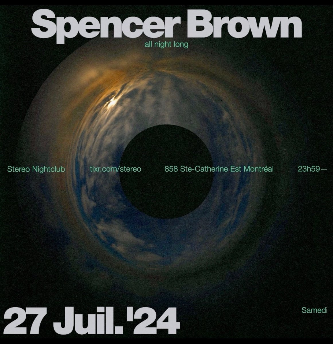 spencer (@spencer_brown) on Twitter photo It’s (((time)))
<a href="/StereoMtl/">Stereo Montreal</a> - all night long signature series marathon July 27
I had the best clubbing experience of my life there on the dancefloor for my 30th birthday. I’m returning in the booth.
Stereo is spiritual. A diverse group of music lovers coming together on the It’s (((time)))
<a href="/StereoMtl/">Stereo Montreal</a> - all night long signature series marathon July 27
I had the best clubbing experience of my life there on the dancefloor for my 30th birthday. I’m returning in the booth.
Stereo is spiritual. A diverse group of music lovers coming together on the