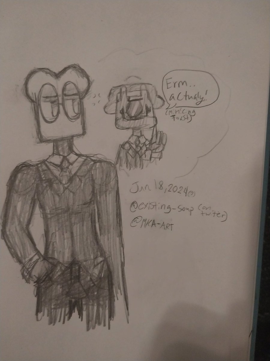 existing_soup's tweet photo. Uhh so..
 Hi everyone! 
I've decided to start showing you some of my drawings
As requested of @/BettyTheCake_87  

Enjoy

This is my character Toast (real name: Alexander) https://t.co/T4QL7beAfv
