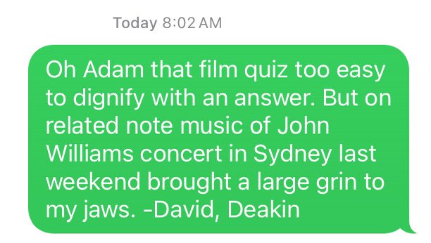 Aw thanks <a href="/adammshirley/">Adam Shirley</a> and <a href="/AnnaVidot/">Anna Vidot</a>  for dignifying my text with a few seconds of <a href="/abccanberra/">ABC Canberra</a> fame 🦈🚤🎥🙌🏼😃❤️