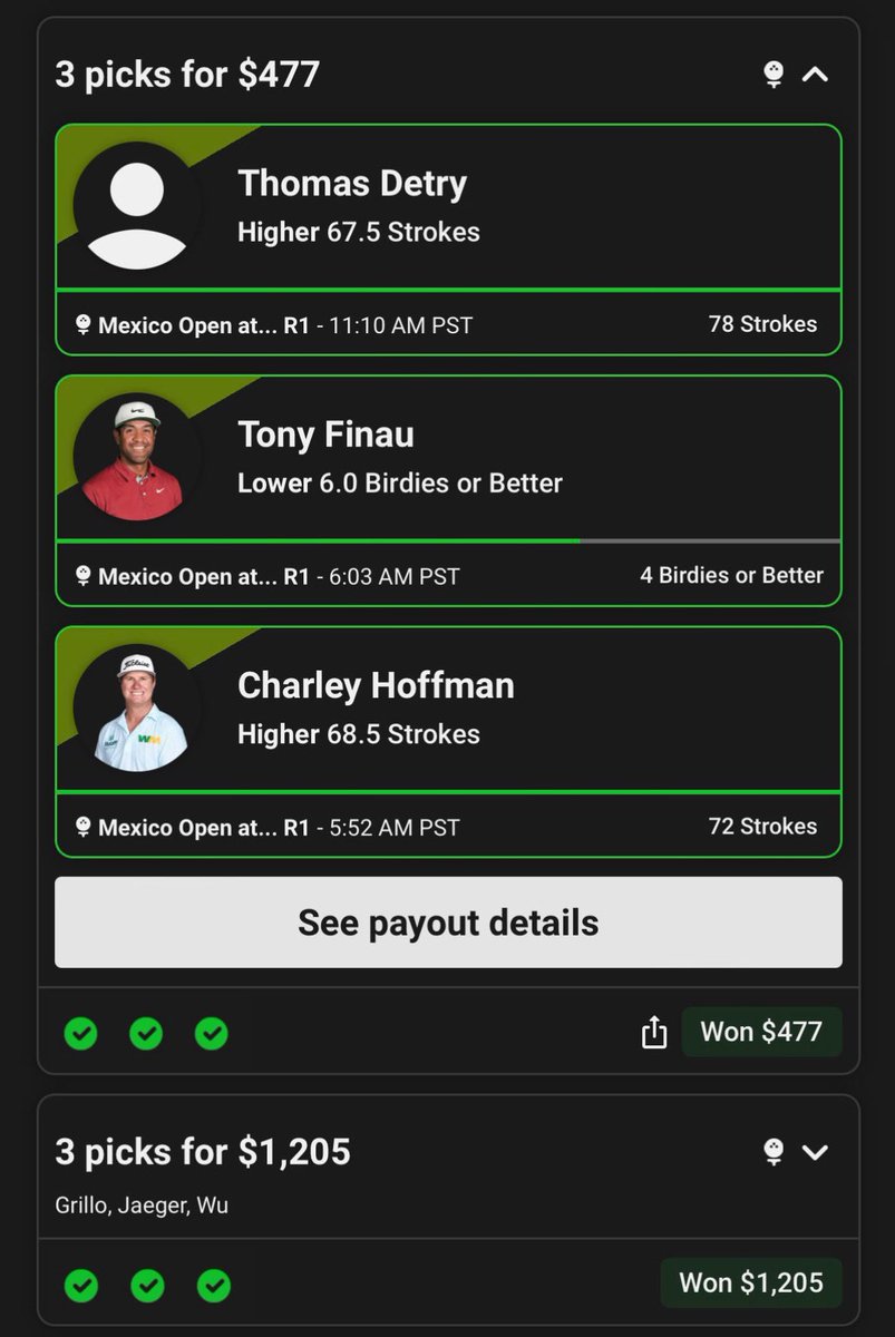 UnderdogPlays0's tweet photo. CASH IT ✅

It will cost $20 to join the discord and have access to exclusive picks daily.

#PrizePicks #GamblingTwitter #NBAPicks #UnderdogFantasy #draftkings   #nfl  #SportsBetting #fanduel #NBA   #mlb #esports #sportsbook #NBAProps #Picks #underdog #parlay https://t.co/xuLi6AiHAJ