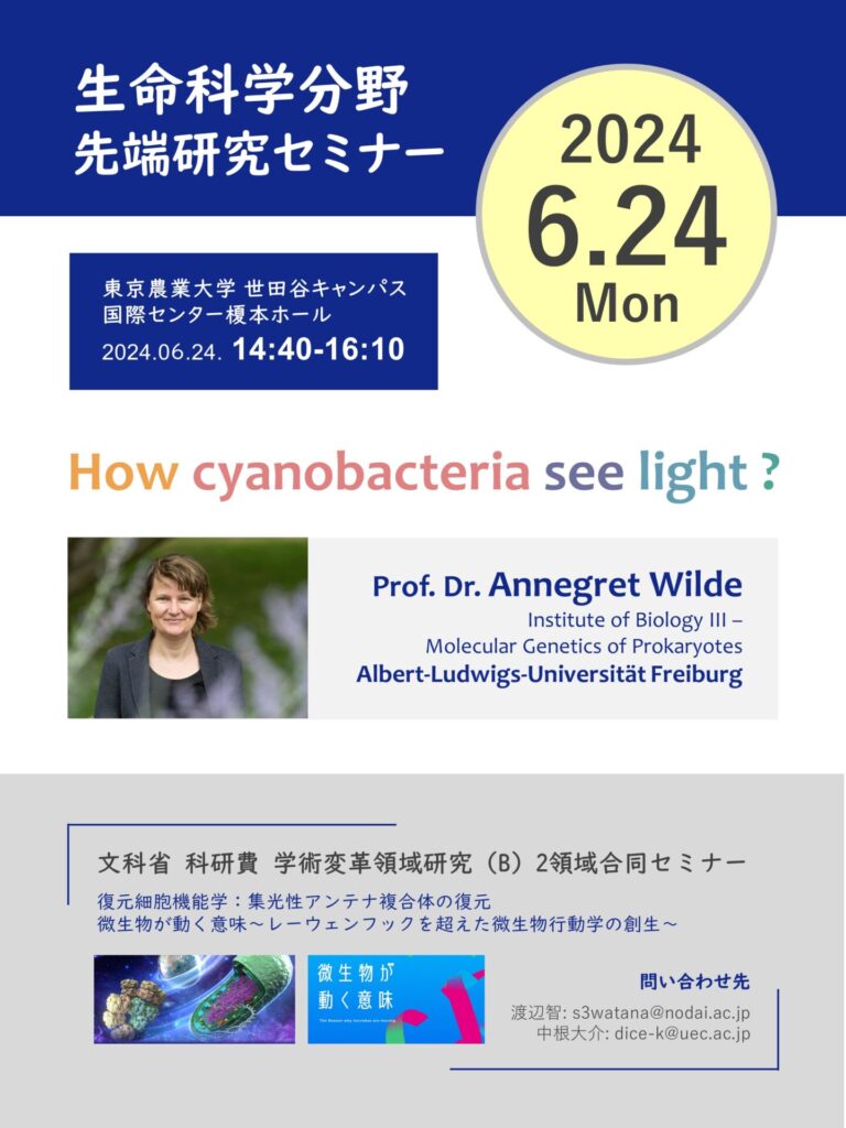 学術変革領域B 微生物が動く意味 tweet media