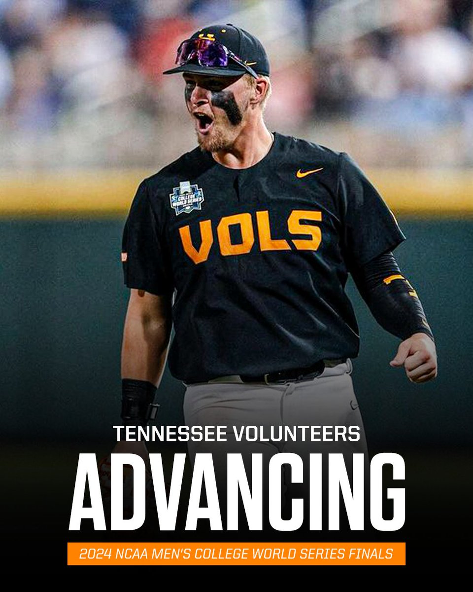 No. 1 Tennessee eliminates FSU to reach the #MCWS Finals!

It's the first time since 1951 the Vols have reached the championship in Omaha 🍊