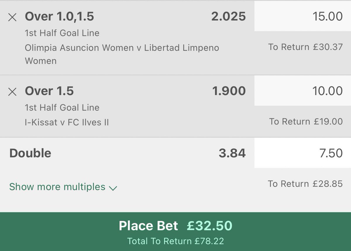 jptips_'s tweet photo. Couple of first half bets for tomorrow.

🇵🇾 1.5U
🇫🇮 1U

0.75U double https://t.co/z86RDZb7X8