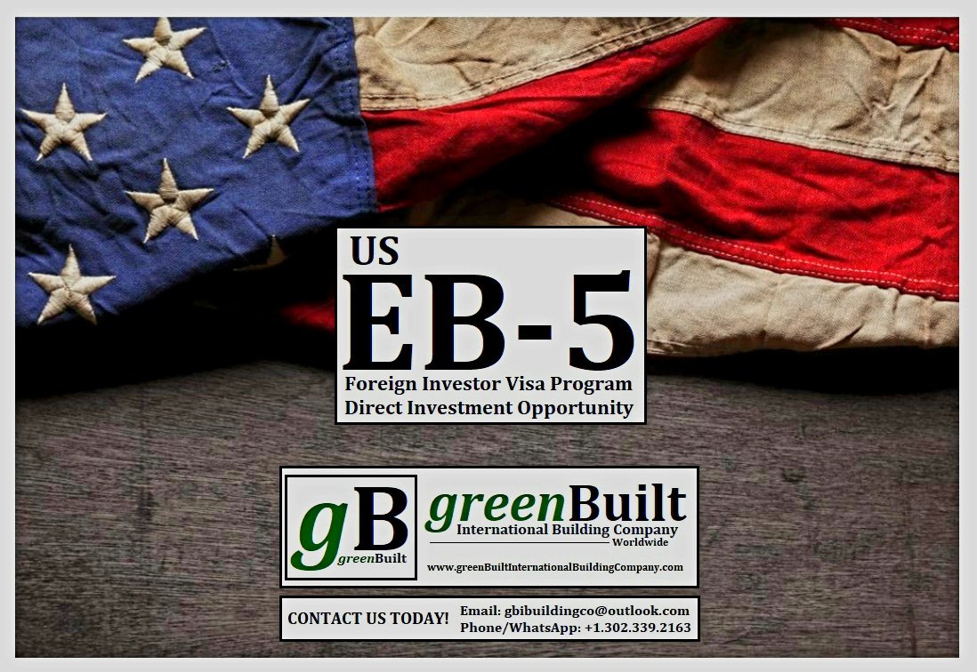 gbibuildingco's tweet photo. Direct #Investment #EB5 #EB5Visa
$800k USD
Qualified #Investors only.
#TEAProject = shortest wait times!
#ZeroCarbon #BuildingProducts
Visit: https://t.co/AahMGeqb4y
Contact: gbibuildingco@outlook.com #Vietnam #HongKong #Brazil #India #Taiwan #China #SouthKorea
@followers https://t.co/j0QtHR8LJL