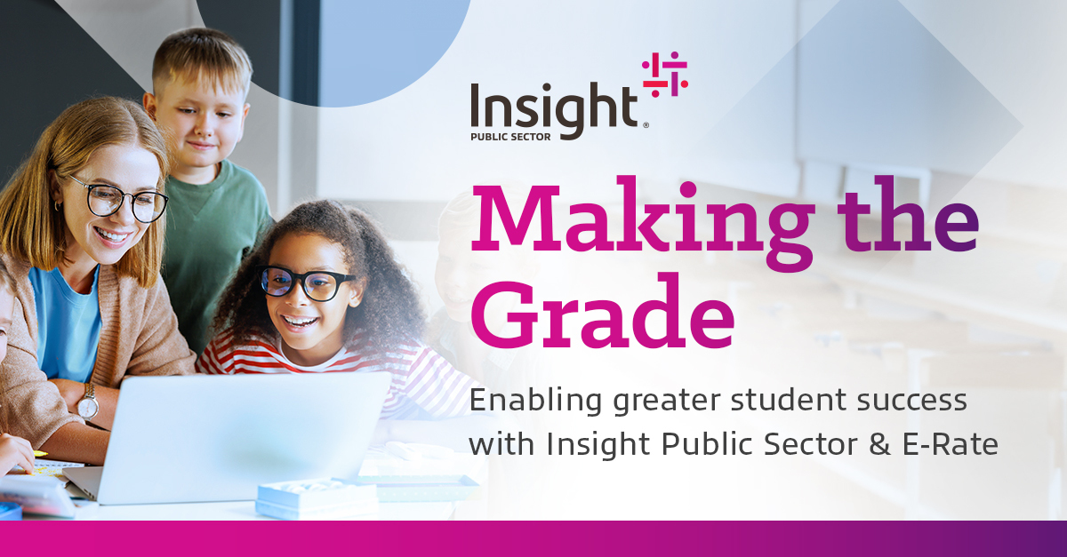 InsightIPS's tweet photo. Achieve future readiness with solutions from Insight Public Sector. With deep-rooted expertise in IT for K–12 education, we have what you need to modernize and drive student outcomes. https://t.co/mJNsI6amLN

#InsightPublicSector #IPSK12 #EdtechSolutions #Modernize https://t.co/fyyalmtWEa