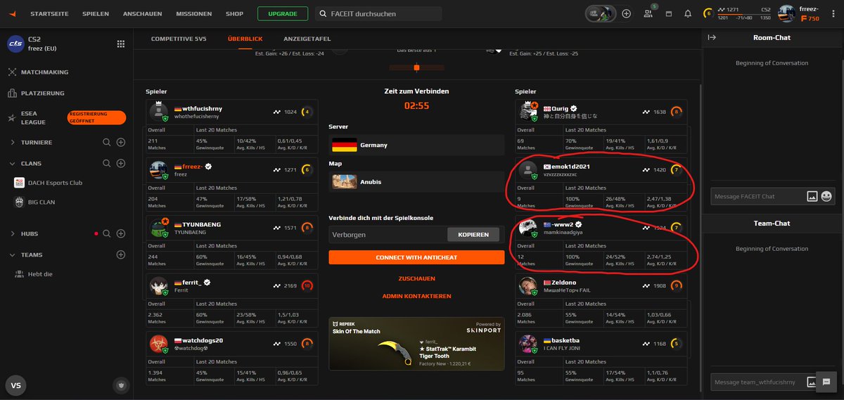 bankaccfrozen's tweet photo. @FACEIT can you explain, maybe get them out of there https://t.co/hBPo3R5wXv