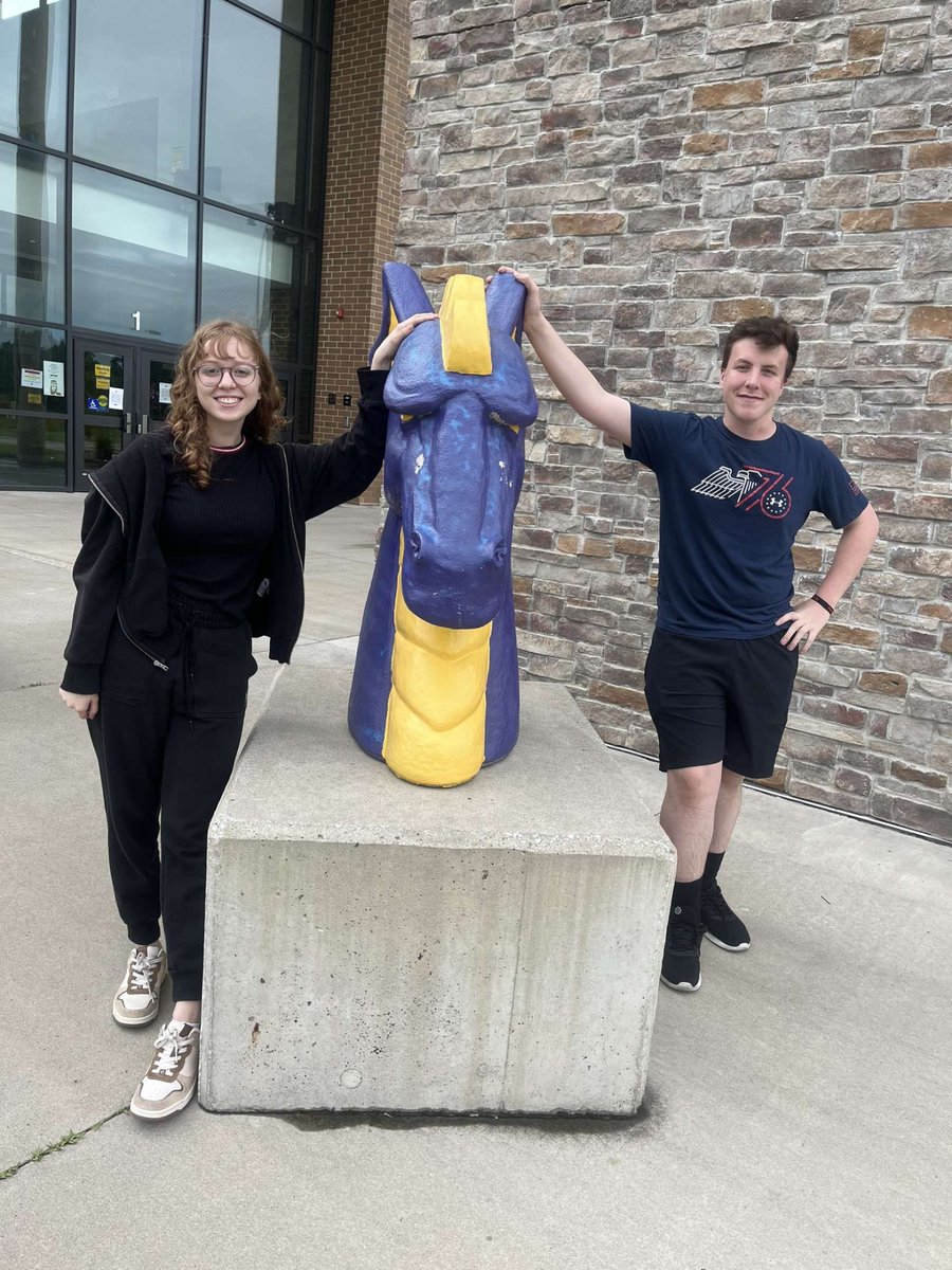 MaizeHighDebate's tweet image. Devon and Marianne drop in Round 10 on a 2-1 decision, ending their incredible four-year careers here at Maize High. Marianne will be debating at Wichita State University next year. Devon will be attending Georgetown University. We are excited to see what their futures hold!