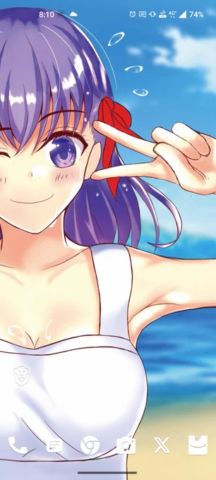 ぶっちゃけていいですか? 自分で描いたさくらさんを、スマホの壁紙にして毎日目を合わしてると、さくらさんという認識から嫁という認識に変わってきたんですが、人間やめるべきですか?
