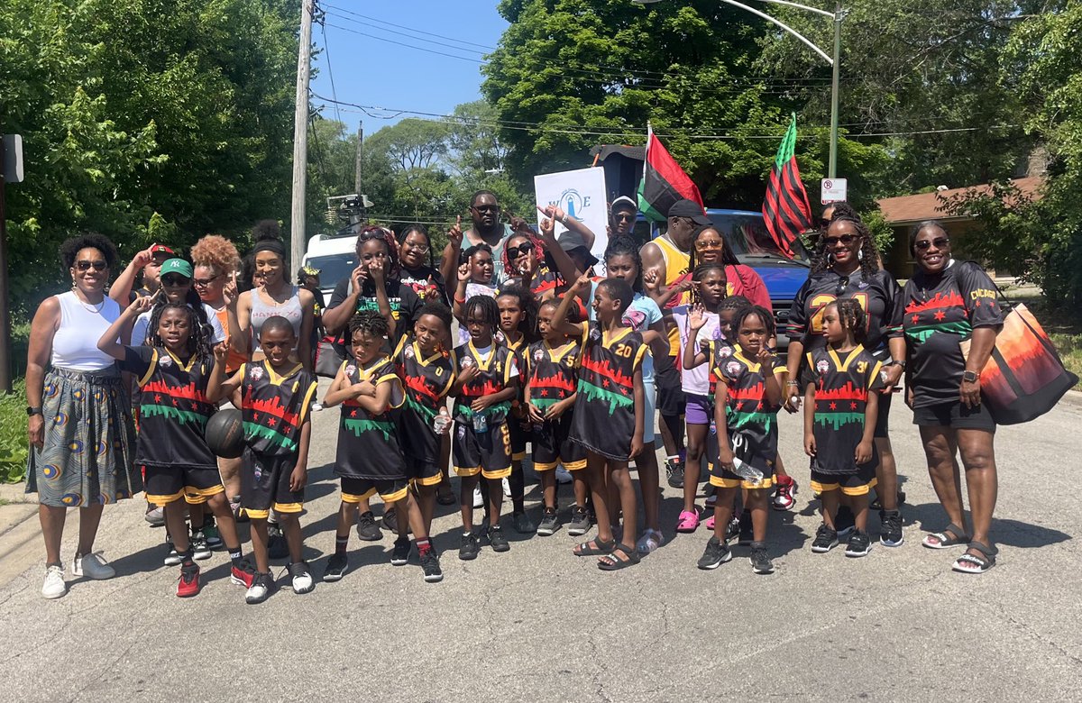 My great-great grandparents, William &amp; Margaret Stephens, were enslaved. Their legacy of love and faith is how I’m now Illinois’ first Black Lt. Governor.

I spent Juneteenth making sure these brilliant children in Pullman know that they, too, are their ancestors’ wildest dreams.