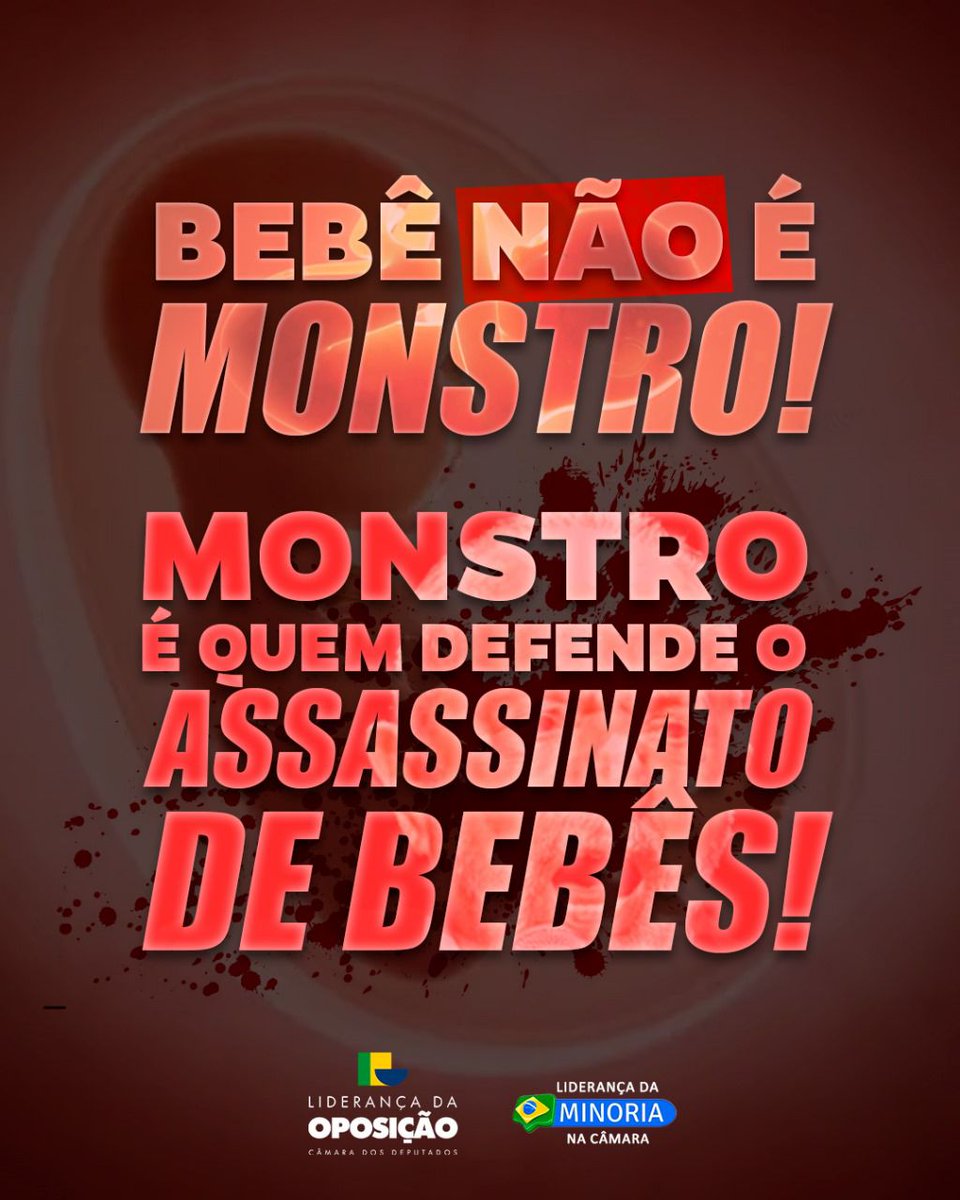 ZambelliRita_'s tweet image. Bebê não é monstro! Monstro é quem defende o assassinato de bebês!

#BebêNãoÉMonstro