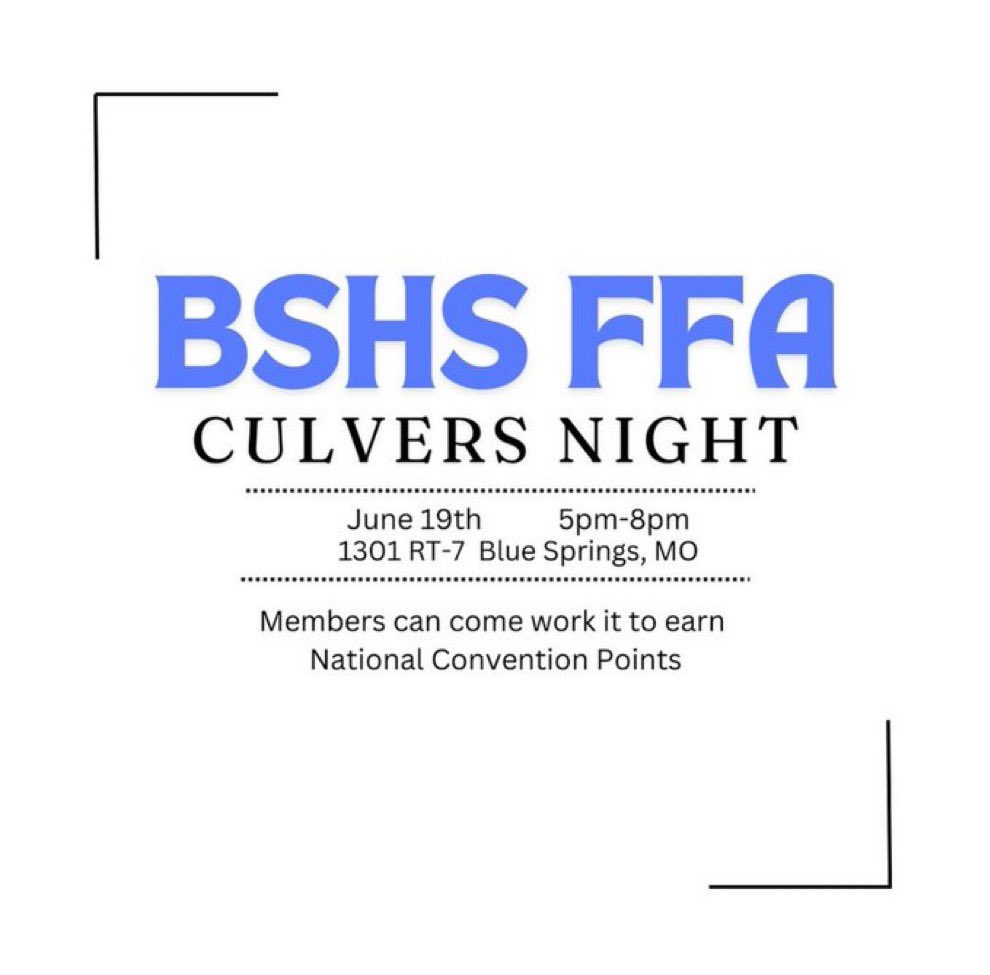 Blue Springs FFA tweet media