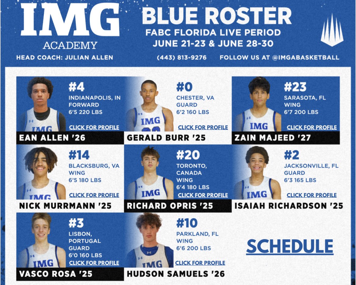 I will be playing live period with <a href="/IMGABasketball/">IMG Academy Basketball</a>