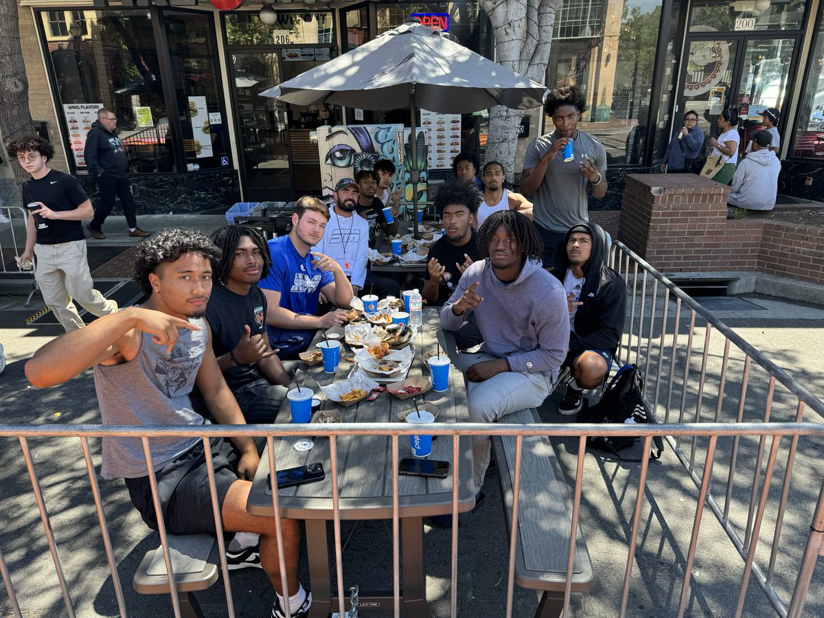 Beautiful afternoon to break bread w/ my guys! Couldn’t be more excited about this group 🐶 🐍