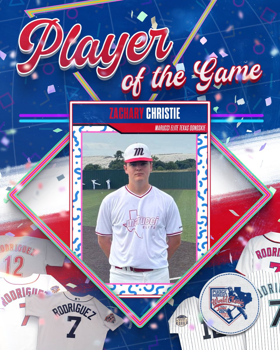 ✭Five Tool Texas✭ (@fivetooltexas) on Twitter photo #PudgeWC F: <a href="/RecruitMETx/">METx Recruiting</a> Ognoskie 7,
PoG: <a href="/Zach_Christie12/">Zach Christie</a> 7 IP, 6K, 0 ER, 2H
Notable: <a href="/JacksonReagan23/">Jackson Reagan</a> 1-3, 2B, 2 RBI
<a href="/HudDavenport4/">Hudson Davenport</a> 2-3 #PudgeWC F: <a href="/RecruitMETx/">METx Recruiting</a> Ognoskie 7,
PoG: <a href="/Zach_Christie12/">Zach Christie</a> 7 IP, 6K, 0 ER, 2H
Notable: <a href="/JacksonReagan23/">Jackson Reagan</a> 1-3, 2B, 2 RBI
<a href="/HudDavenport4/">Hudson Davenport</a> 2-3