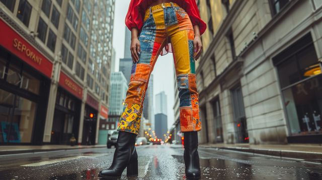 Jeans4youShop's tweet image. Patchwork jeans are stealing the spotlight! ✨ Embrace nostalgia and modernity with unique designs. Explore at jeans4you.shop/collections/wo… 🛍️ #FashionRevolution #PatchworkJeans