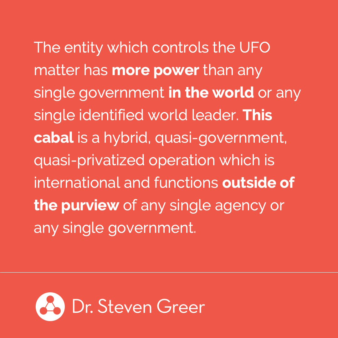 Dr. Steven Greer (@drstevengreer) on Twitter photo 