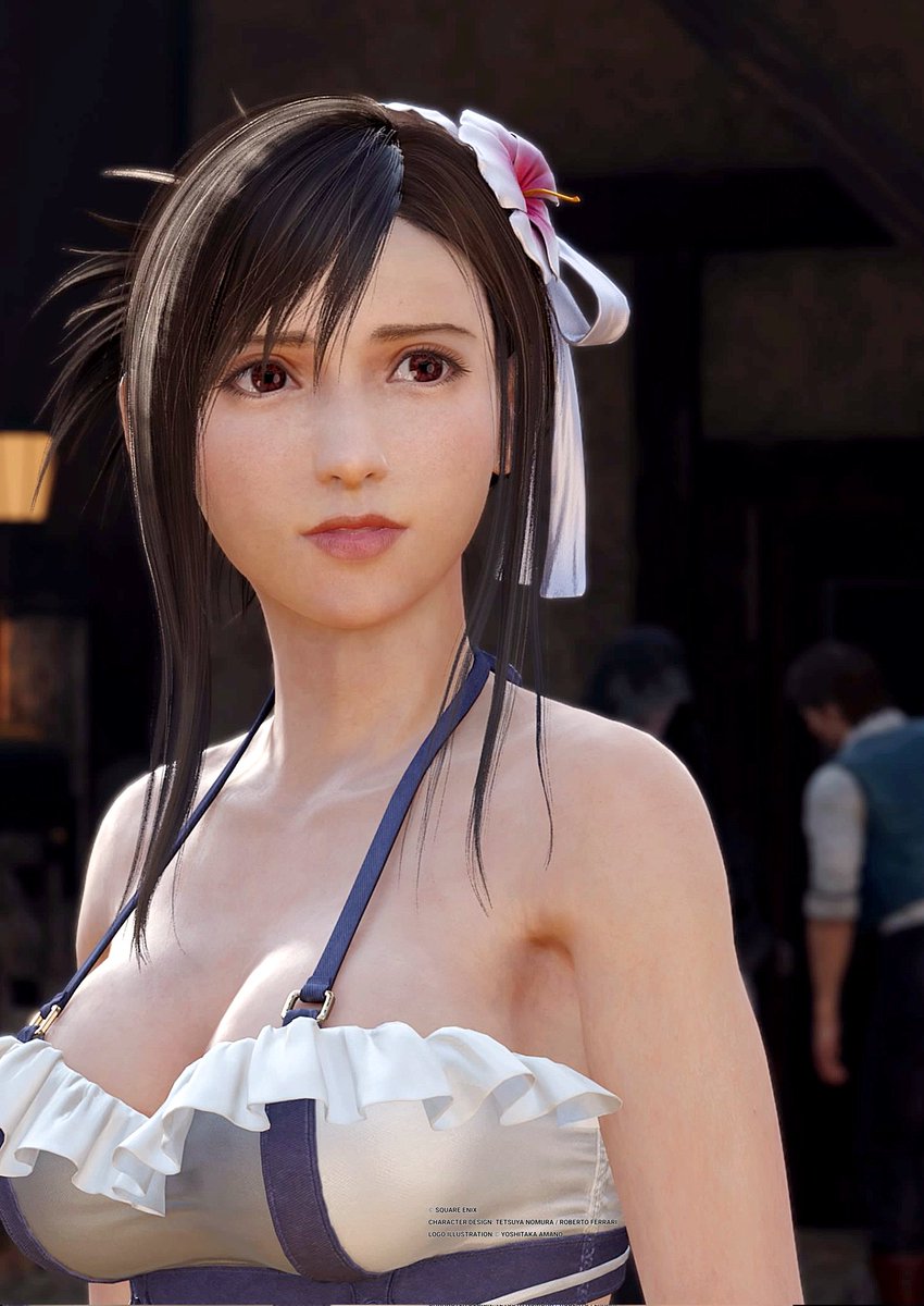 NIKUYA888's tweet photo. #TifaLockhart  #ティファ 
I want to see more smiles.🥺 https://t.co/wWaIiXur47