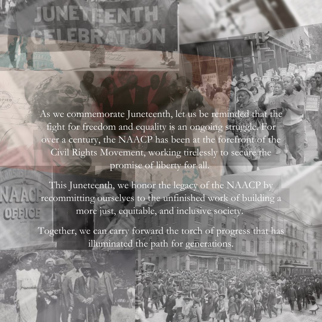 Howard University NAACP tweet media