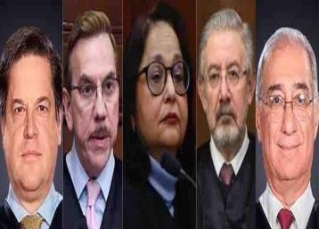 Paulguerra16's tweet photo. ¿ Confías en el Poder Judicial?🤔

A- NO, No confío en el Poder judicial, solo velan por los intereses de la mafia del poder, por eso URGE una Reforma Judicial, URGE bajar sueldos de ministros,  jueces  y magistrados, URGE que sean elegidos por el voto popular.

B - Sí https://t.co/WZwCLPkvgw
