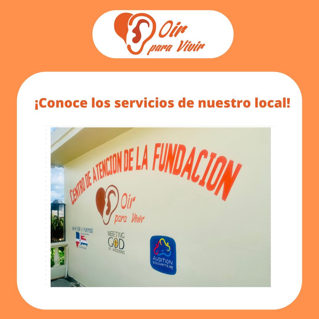 ¡Recuerda que nuestro centro comunitario espera por ti! 
🧡🧡🧡

Dentro de nuestros servicios se encuentran: chequeo auditivo, audiometría, creación de moldes y limpieza de oídos, todos TOTALMENTE GRATIS 👏🏽 

#fundacionoirparavivir #centrocomunitario #hatomayor
