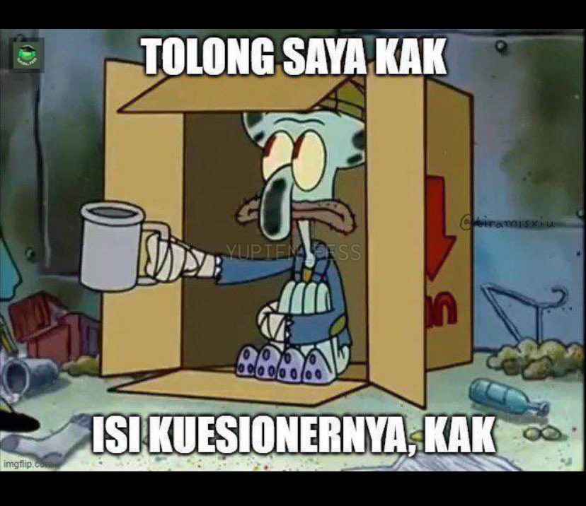 Yaampun masih kurang banyak responden🥺 guys tolong bantuin aku isi kuesioner pleaseee huhu😭😭🥺