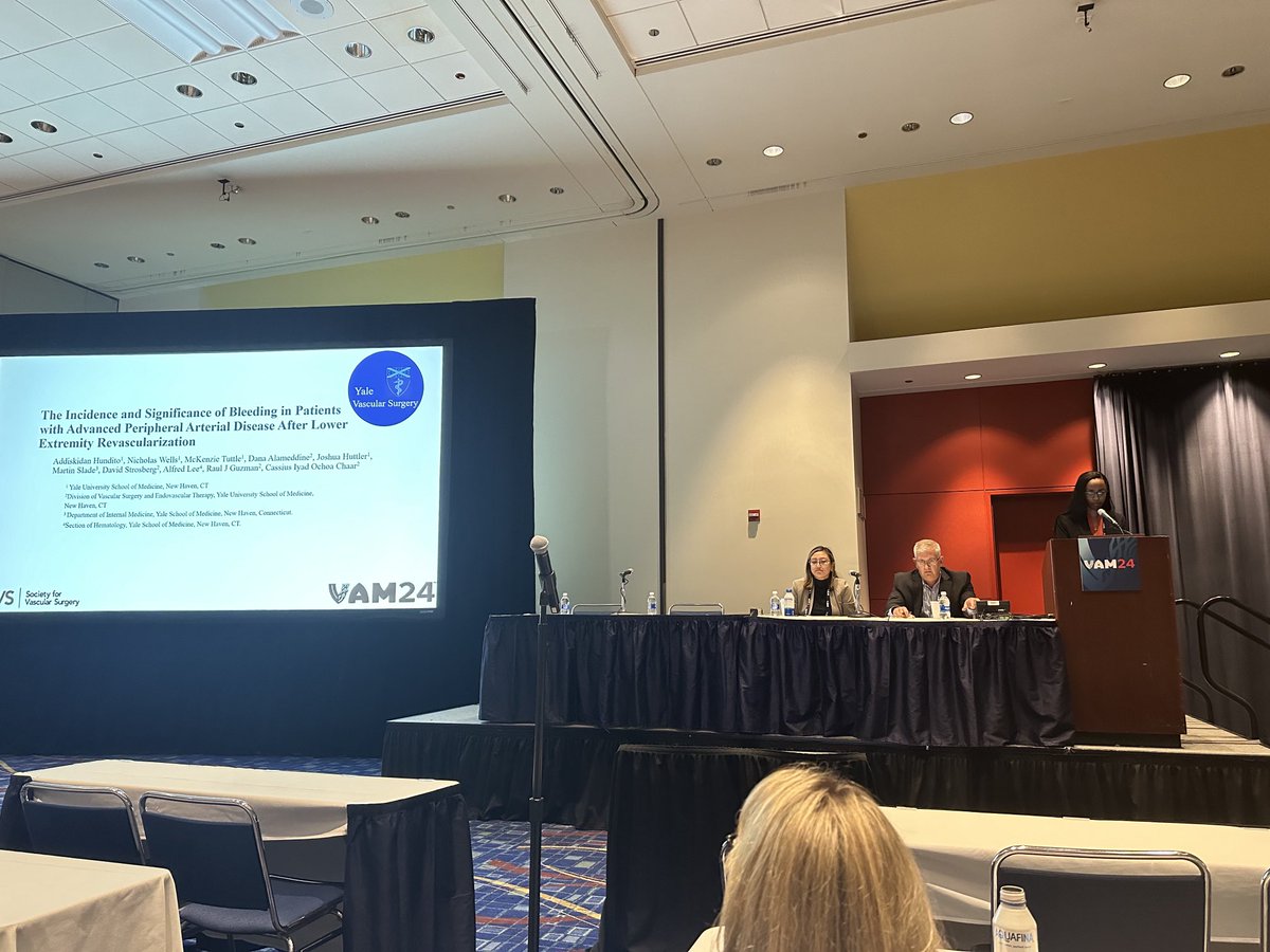 MdChaar's tweet image. Excellent presentations @ VAM 2024 for Yale trainees @YaleVascular @YaleSurgery @YaleMedicine @YaleMed