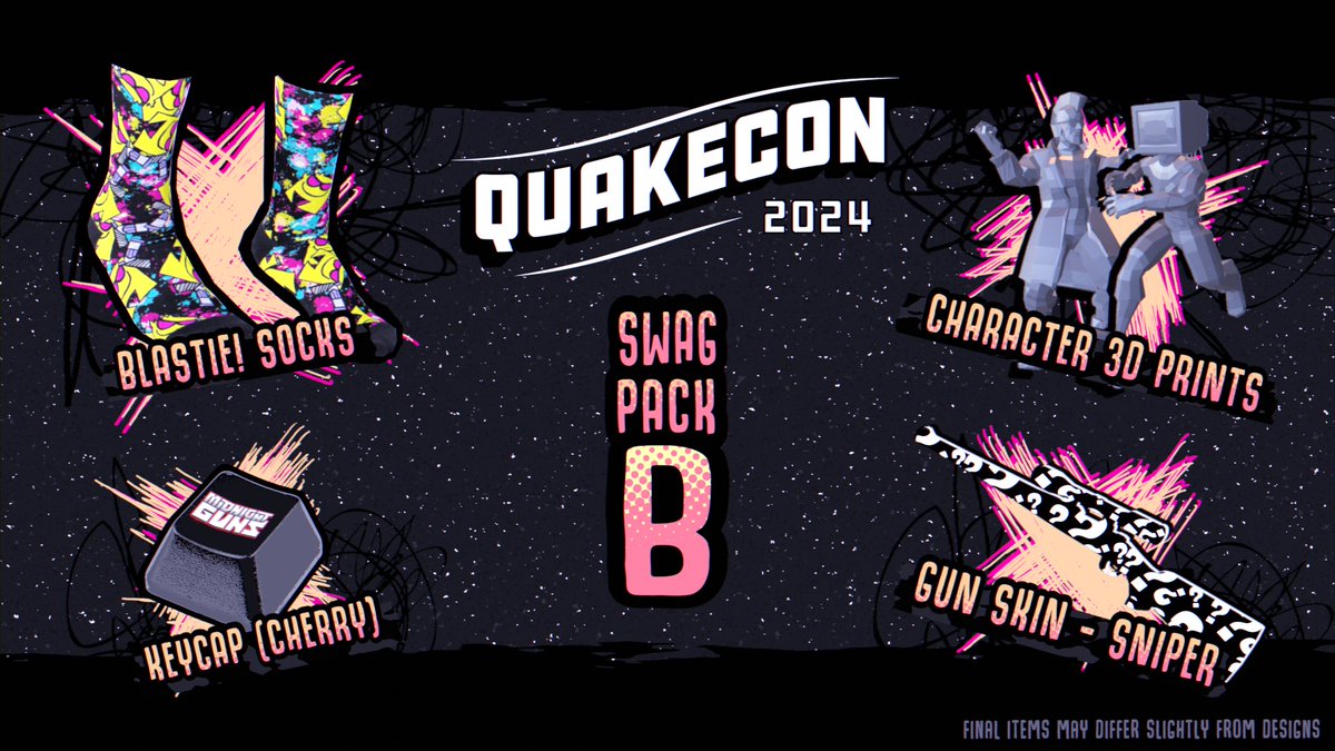 The Midnight Guns crew will be at #Quakecon2024 in the BYOC, and the whole gang is invited!

If you're going to be attending and throwing dead rats around, then make sure to grab a Swag Pack! (or hell, two!)

#midnightguns #tacticalfps

patreon.com/user/shop?u=42…