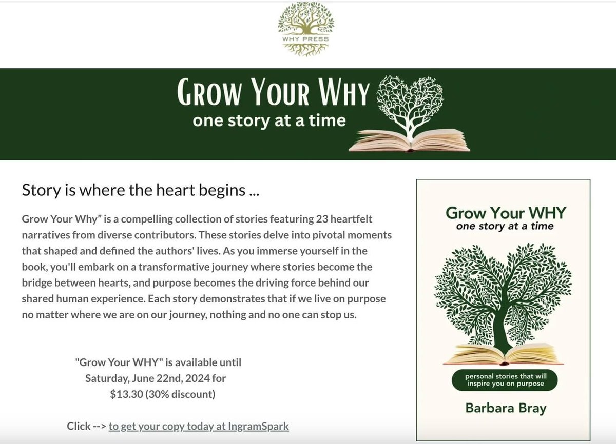 Barbara Bray✨Empowerment Coach❤️ Grow Your Why🌱 tweet media